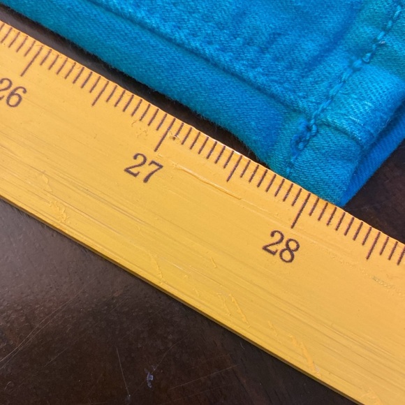 Hudson Nico Super Skinny Jeans in Marine (Teal) - Size 28X28 👖 - Picture 3 of 14